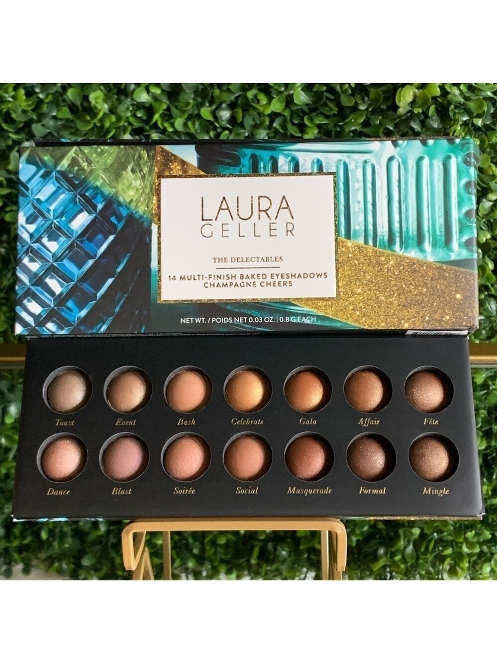 Laura Geller The Delectables CHAMPAGNE CHEERS Baked Eyeshadow Palette | NEW BNIB